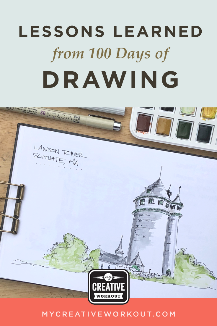 Lessons Learned from 100 Days of Drawing